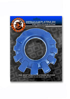 Cock-Lug Silicone Lugged Cock Ring - Marine - True Pleasures