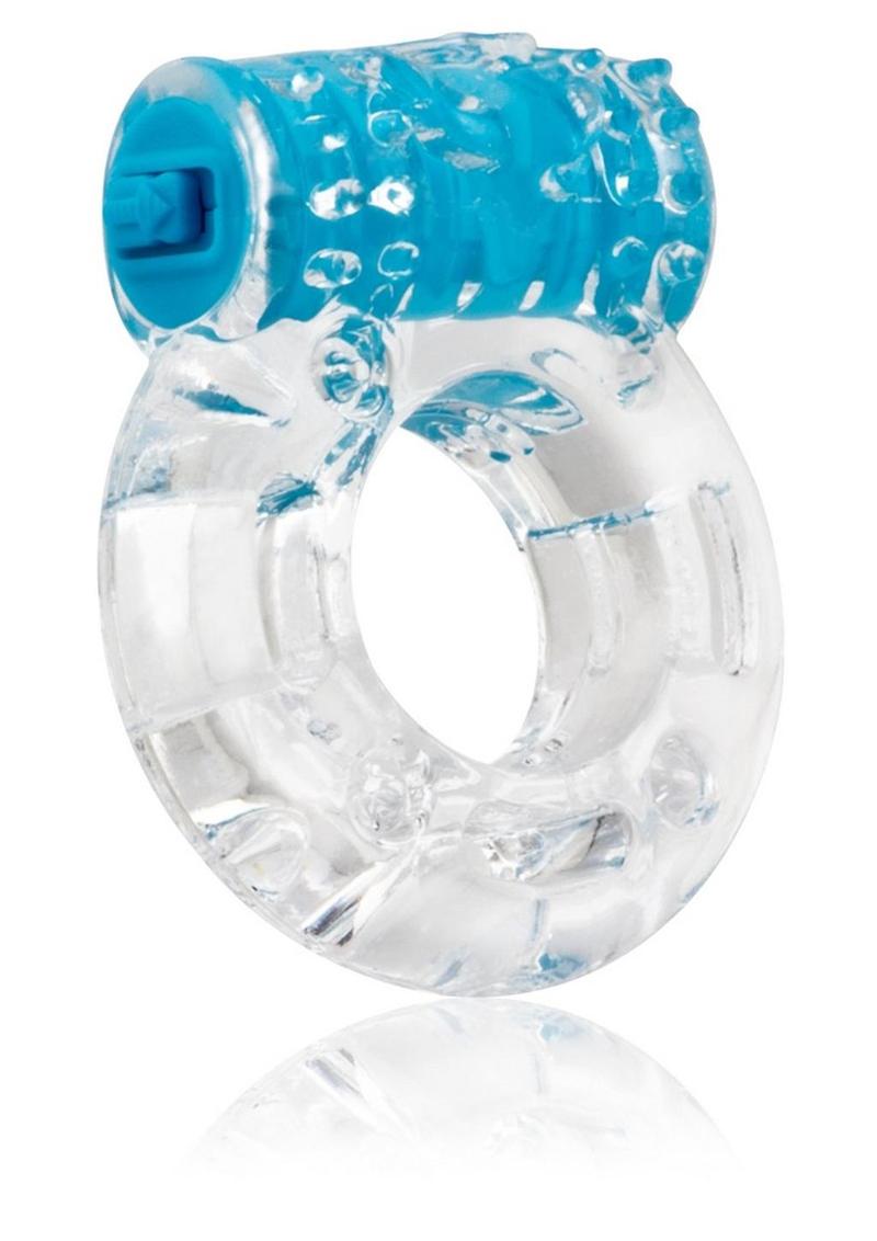 Color Pop Quickie Screaming O Plus Vibrating Ring Silicone Cock Ring - True Pleasures