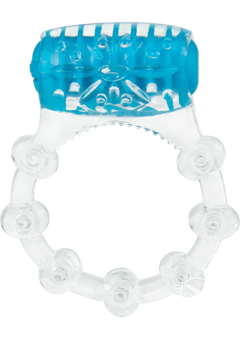Color Pop Quickie Screaming O Vibrating Ring Silicone Cock Ring - True Pleasures