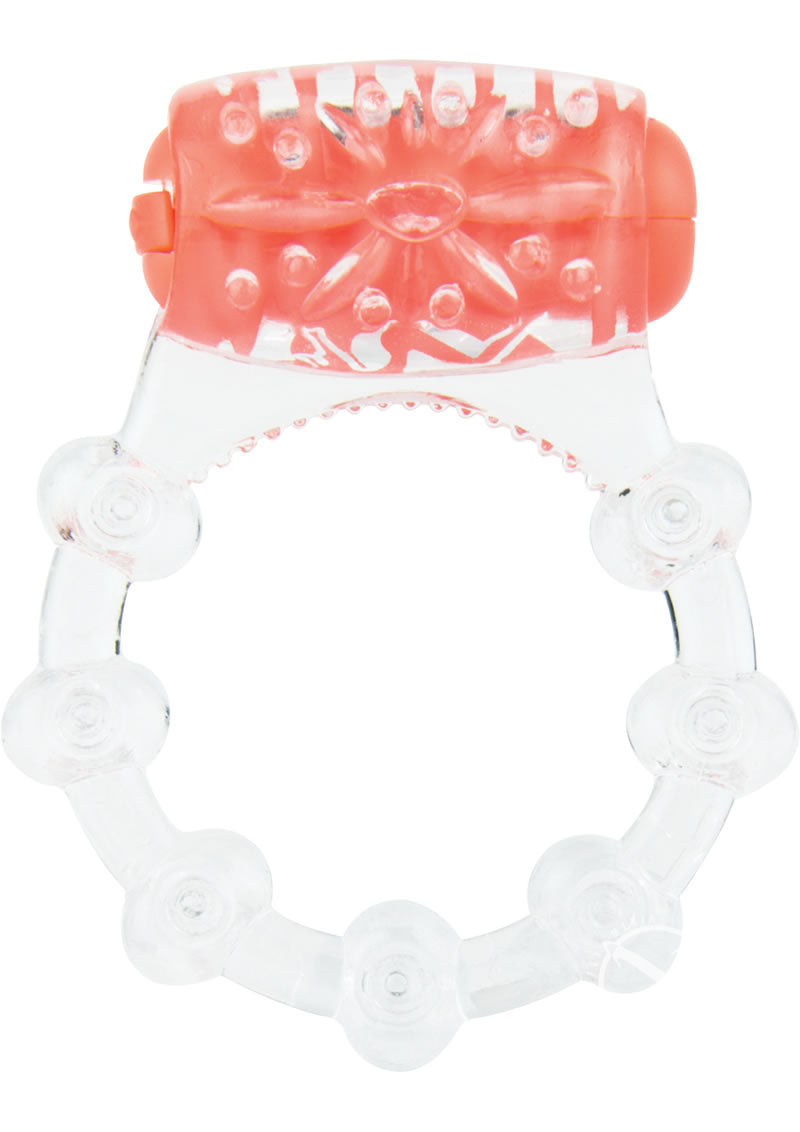 Color Pop Quickie Screaming O Vibrating Ring Silicone Cock Ring - True Pleasures