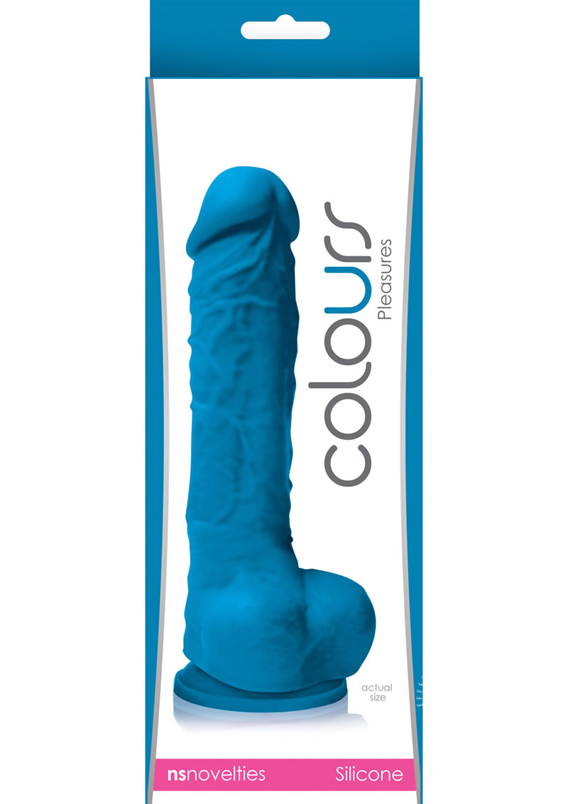 Colours Pleasures Silicone Dildo - True Pleasures