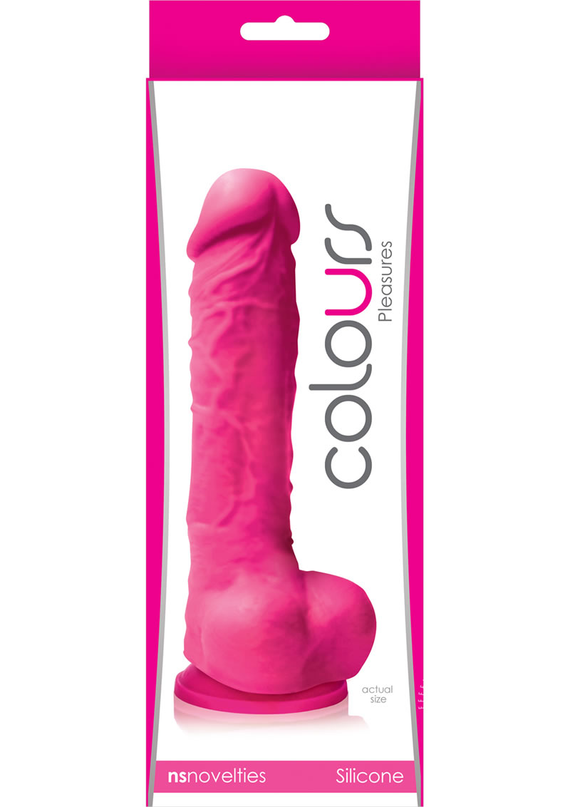 Colours Pleasures Silicone Dildo - True Pleasures