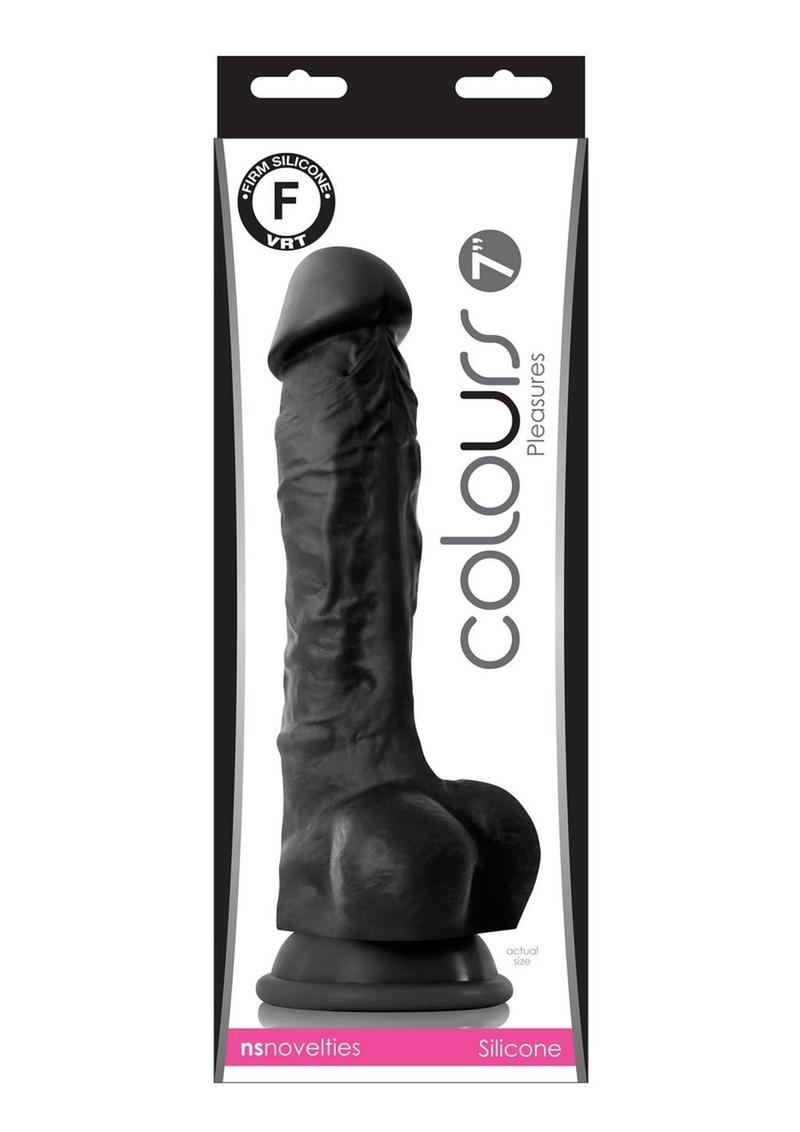 Colours Pleasures Silicone Dildo - True Pleasures