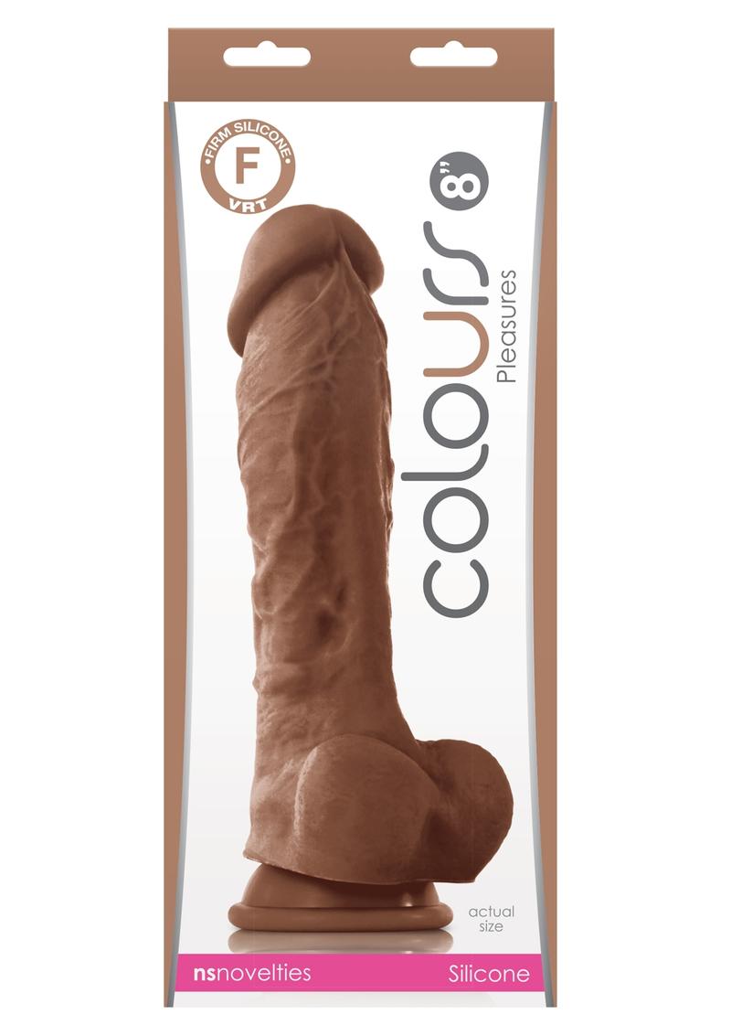 Colours Pleasures Silicone Dildo - True Pleasures