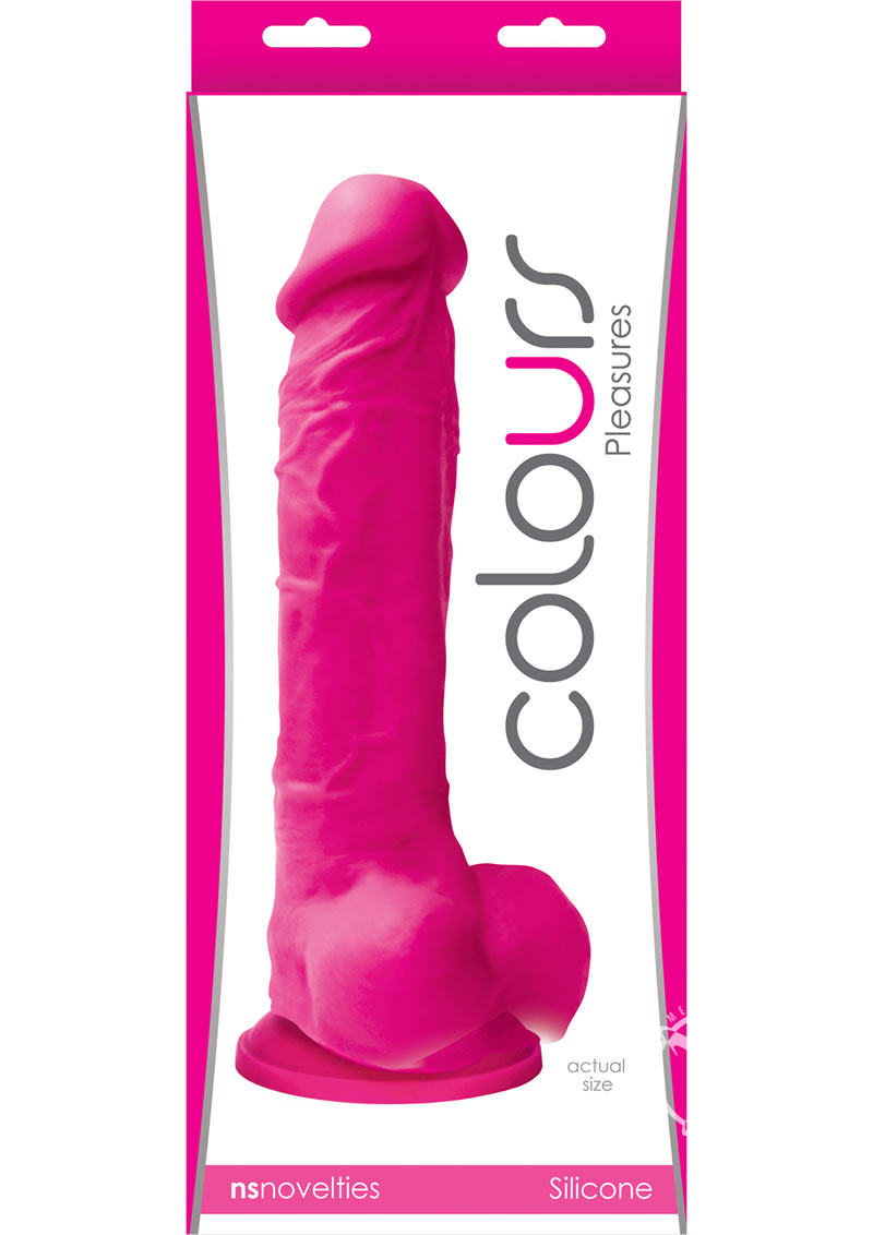 Colours Pleasures Silicone Dildo - True Pleasures