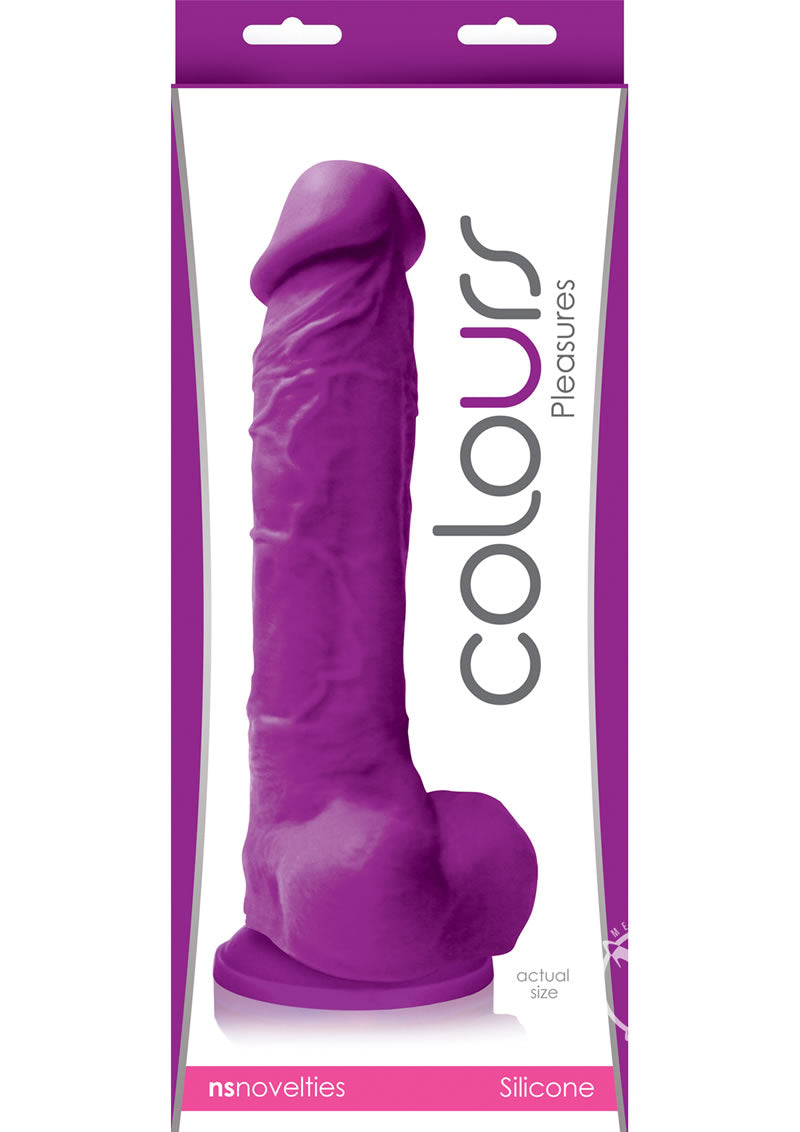 Colours Pleasures Silicone Dildo - True Pleasures