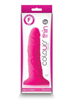 Colours Pleasures Silicone Thin Dildo - True Pleasures