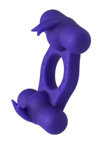 Couple's Enhancers Silicone Rechargeable Triple Orgasm Enhancer - True Pleasures