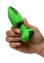 Creature Cocks Eye Of The Spawn Rechargeable Silicone Vibrating and Squirming Butt Plug with Remote