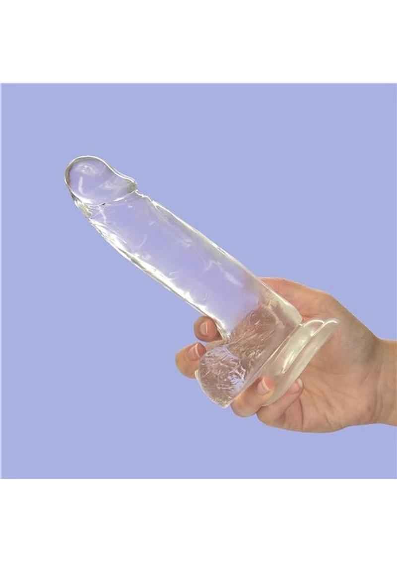 Crystal Addiction Dildo with Balls