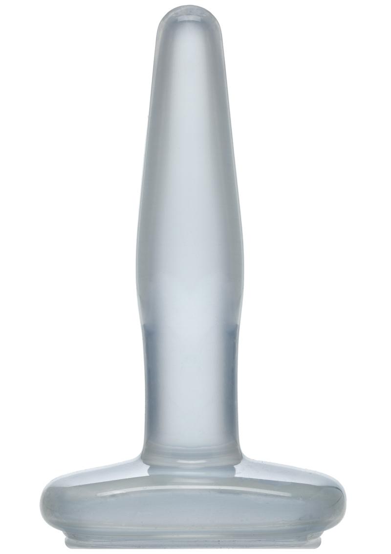 Crystal Jellies Butt Plug - Clear - Small