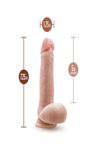 Dr. Skin Dr. Paul Dildo with Balls and Suction Cup