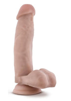 Dr. Skin Mr. Mark Dildo with Balls and Suction Cup - Vanilla - 7in