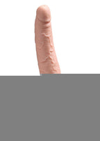 Fetish Fantasy Series Hollow Rechargeable Strap-On Dildo with Balls and Harness - Vanilla - 9in