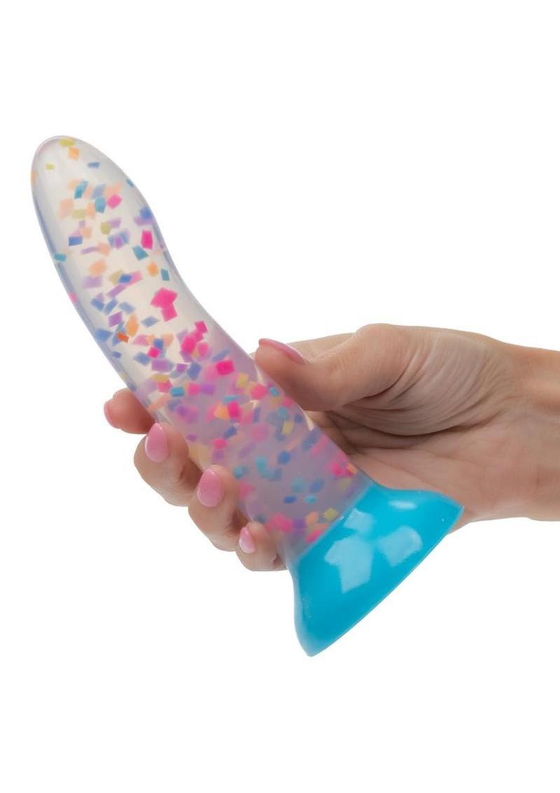 Glow Stick Party Silicone Glow In The Dark Dildo with Suction