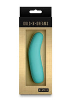 Gold-N-Dreams Beatrix Rechargeable Silicone Vibrator - Aqua/Blue