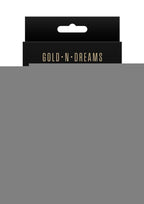 Gold-N-Dreams Minerva Rechargeable Silicone Vibrator - Gold/Magenta/Purple