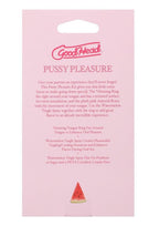 Goodhead Pussy Pleasure Party Kit Vibrating Tongue Ring and Watermelon Tingle Spray
