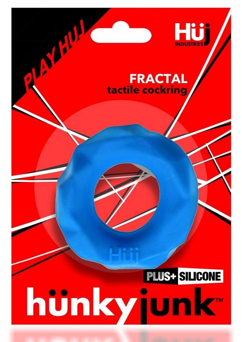 Hunkyjunk Fractal Tactile Cockring - True Pleasures