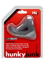 Hunkyjunk Slingshot Silicone 3 Ring Teardrop Cock Ring