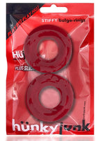 Hunkyjunk Stiffy Bulge Silicone Cock Rings - True Pleasures