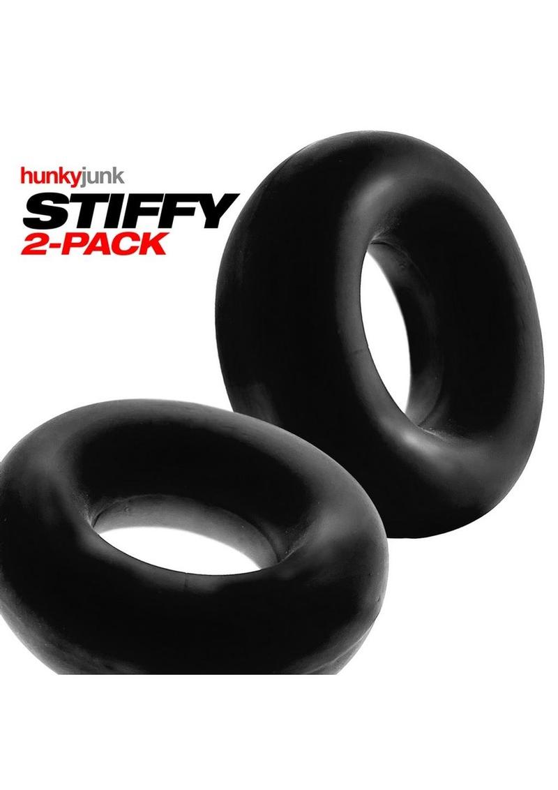 Hunkyjunk Stiffy Bulge Silicone Cock Rings - True Pleasures