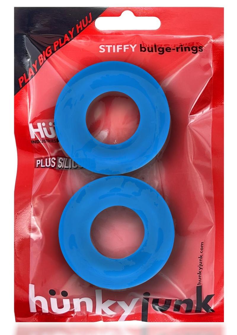 Hunkyjunk Stiffy Bulge Silicone Cock Rings - True Pleasures