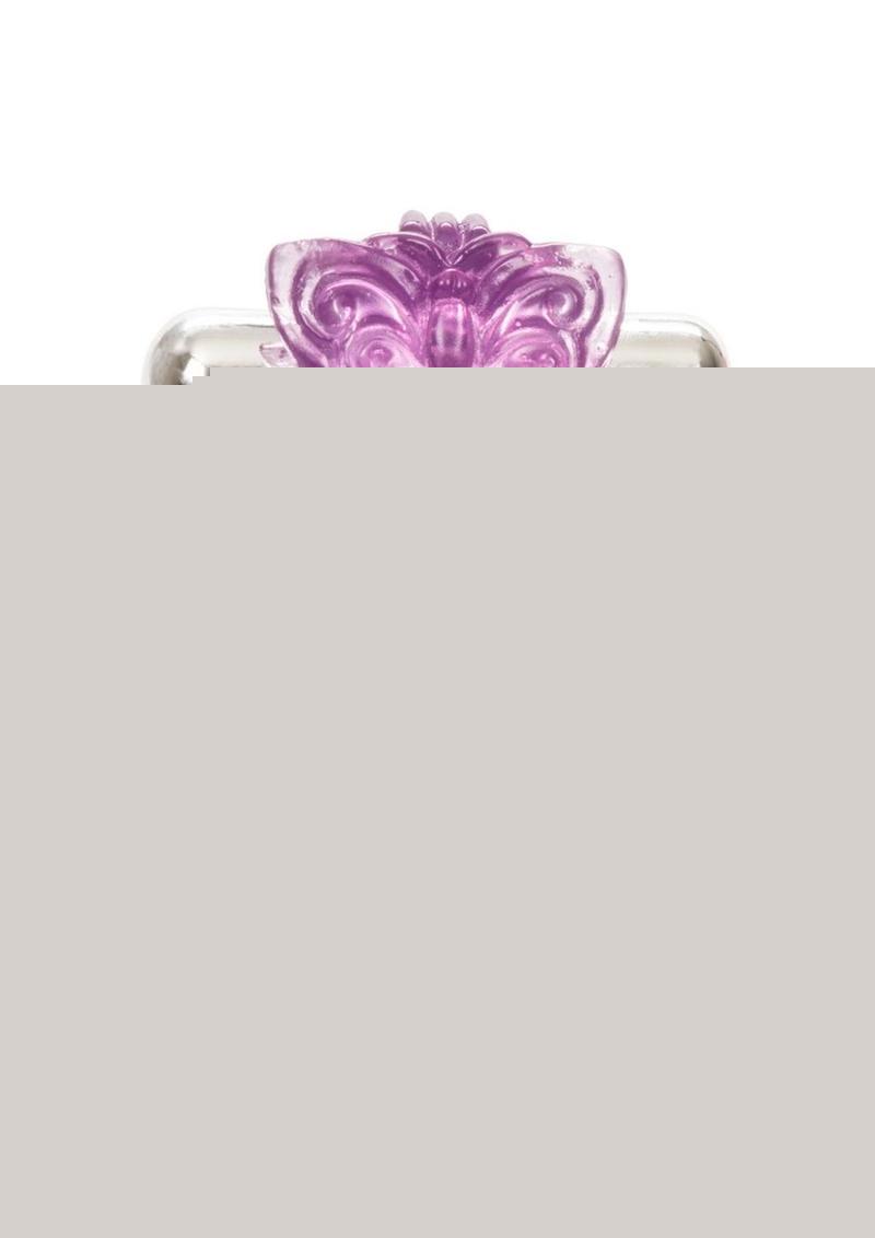 Intimate Butterfly Ring Vibrating Cock Ring with Clitoral Stimulation