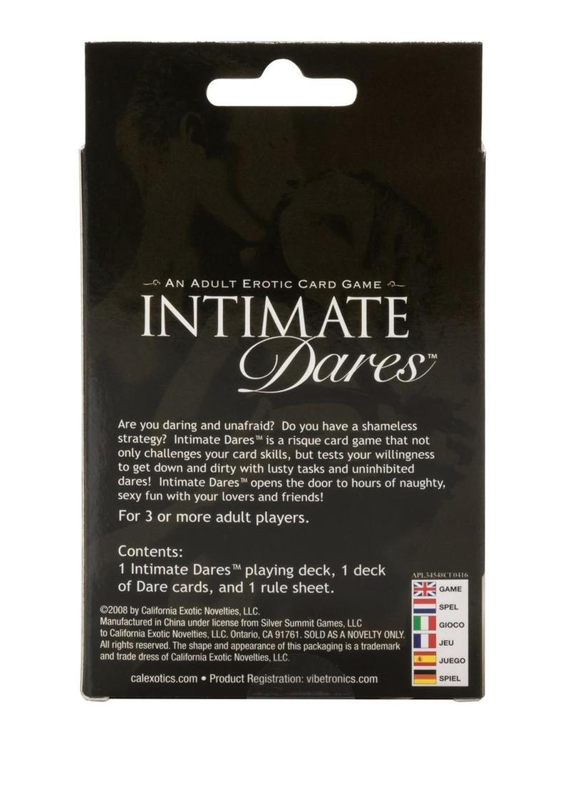 Intimate Dares Couples Card Game - True Pleasures