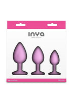 Inya Triple Ace Kit Silicone Lube Channel Anal Plugs