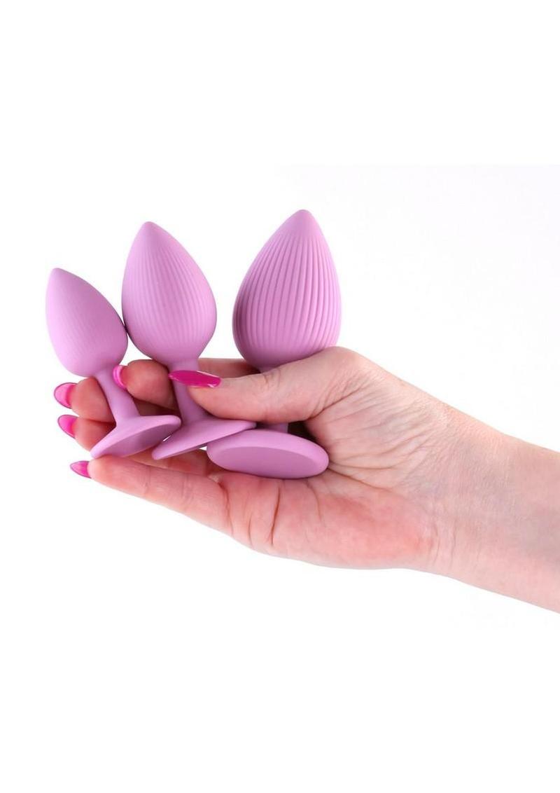 Inya Triple Ace Kit Silicone Lube Channel Anal Plugs