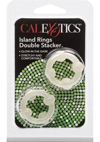 Island Rings Double Stacker Cock Rings - True Pleasures