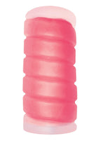 Jack-It Stroker Duo Masturbator - Cherry/Red