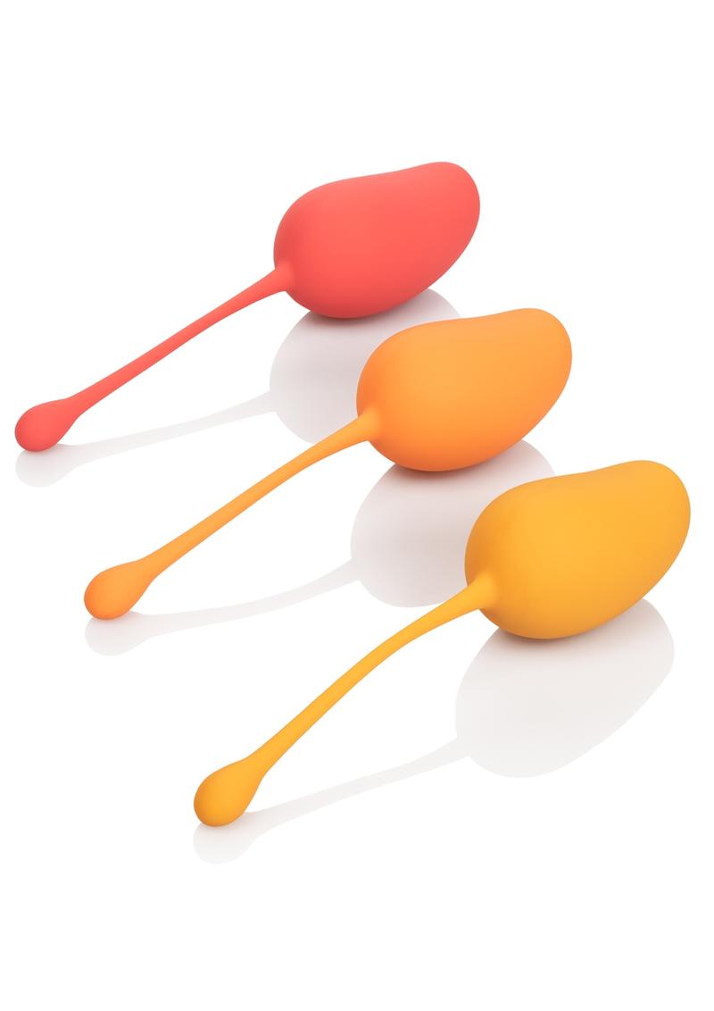 Kegel Training Set Mango Silicone - True Pleasures
