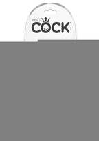 King Cock Dildo with Balls - Flesh/Vanilla - 6in