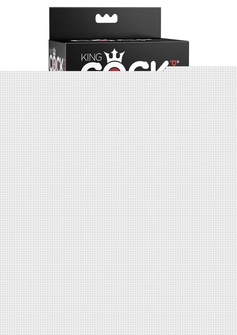 King Cock Triple Density Cock with Swinging Balls - Vanilla - 7in