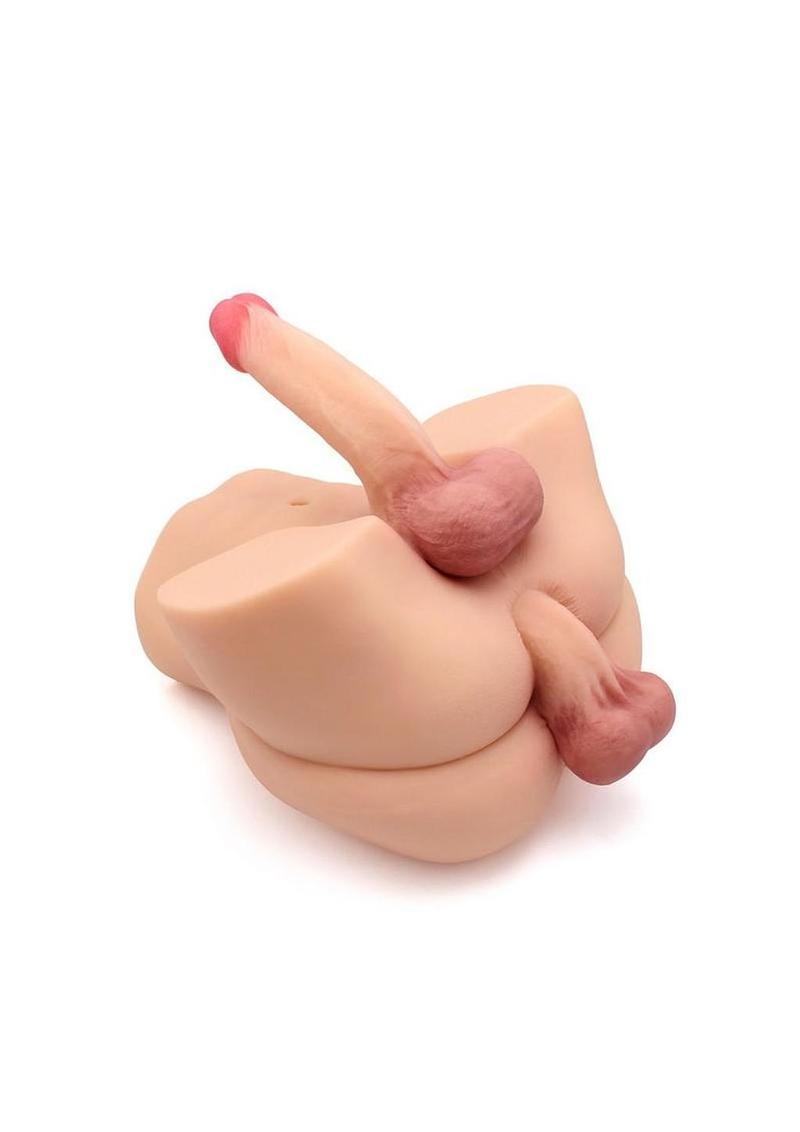 Kiotos Masturbator Penis In Ass and Dildo - Vanilla