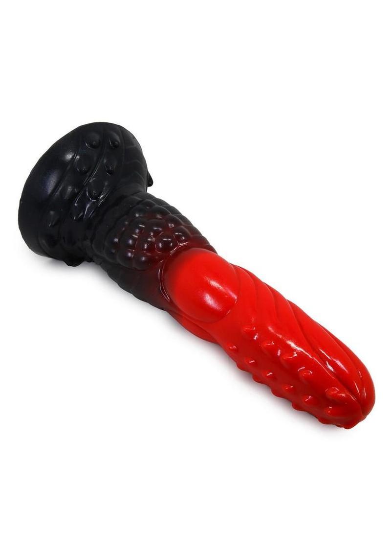 Kiotos Monstar Cox Redrex Silicone Cock with Suction Cup - Blue/Red