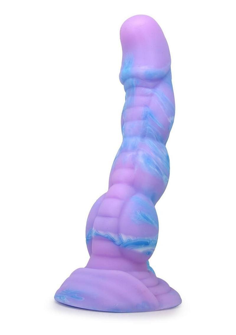 Kiotos Monstar Cox Twilight Silicone Cock with Suction Cup - Blue/Lavender/Purple