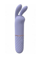 Loveline Dona Mini Rabbit Silicone Rechargeable Vibrator - Lavender/Purple