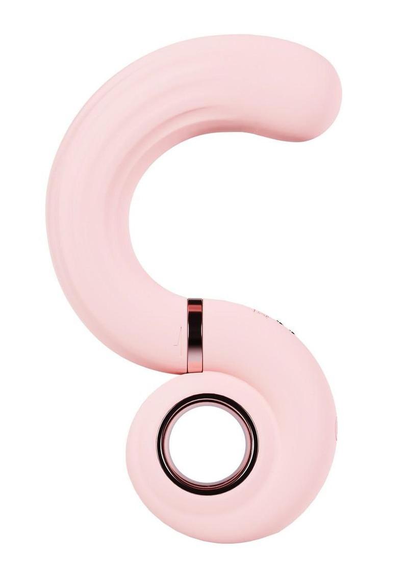 Loveline Tourner 10 Speed Silicone Rechargeable Vibrating Swirl Clitoral Stimulator