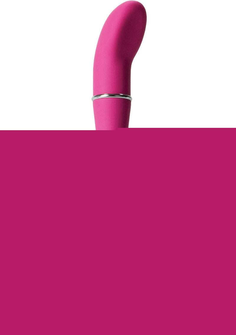 Lulu Satin Scoop Vibrator - Pink