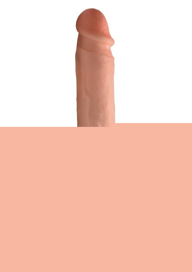 Master Series 8x Auto Pounder Rechargeable Silicone Vibrating and Thrusting Dildo with Handle