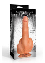 Master Series Finger Silicone Dildo - Vanilla