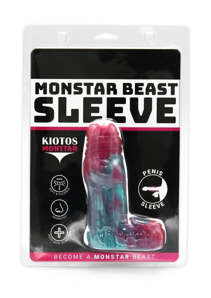 Monstar Silicone Sleeve 07 - Blue/Pink