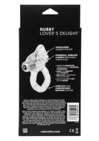Nubby Lover's Delight Vibrating Cock Ring Cock Ring with Clitoral Stimulation - True Pleasures