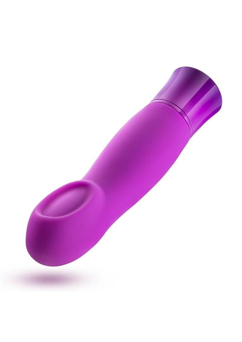 Oh My Gem Charm Rechargeable Silicone Vibrator - Amethyst - True Pleasures