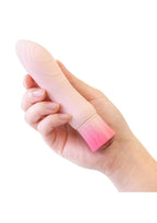 Oh My Gem Elegant Rechargeable Silicone Vibrator - Morganite - True Pleasures