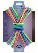 Ouch Bondage Rope 10 Meter Nylon - Multicolor