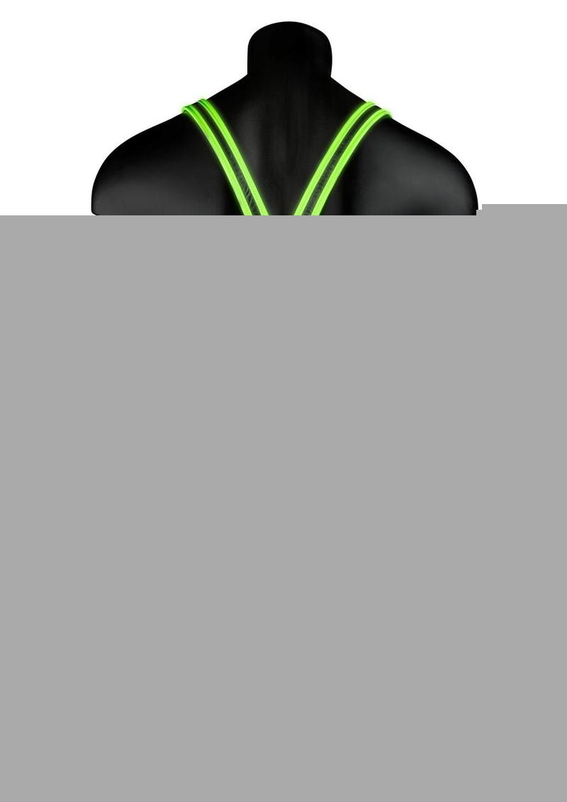 Ouch! Bonded Leather Full Body Harness